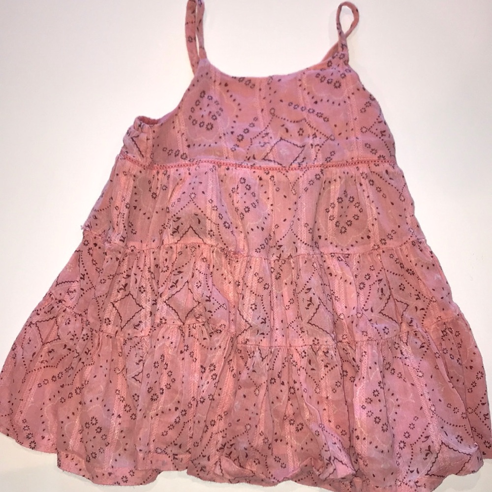 Pink baby dress.